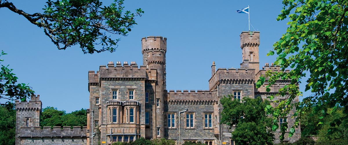 Lews Castle in Stornoway